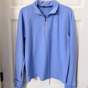 Nike women’s Light Blue half-zip pullover